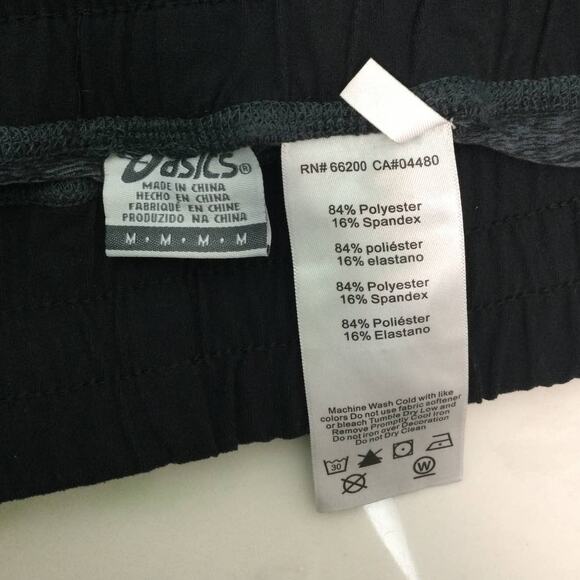 Asics brand Womens Medium Athletic Drawstring Shorts - Picture 3 of 3